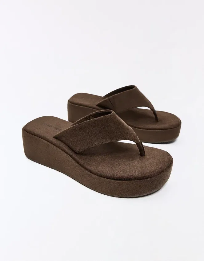 Sandalias de plataforma plana Sandalias de plataforma plana