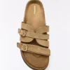 Sandalias planas con detalle de hebilla – Sandalias planas – Mujer Sandalias planas con detalle de hebilla – Sandalias planas – Mujer