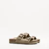 Sandalias planas con hebilla – Zapatos Sandalias planas con hebilla – Zapatos