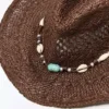 Sombrero de vaquero con detalle de concha Sombrero de vaquero con detalle de concha