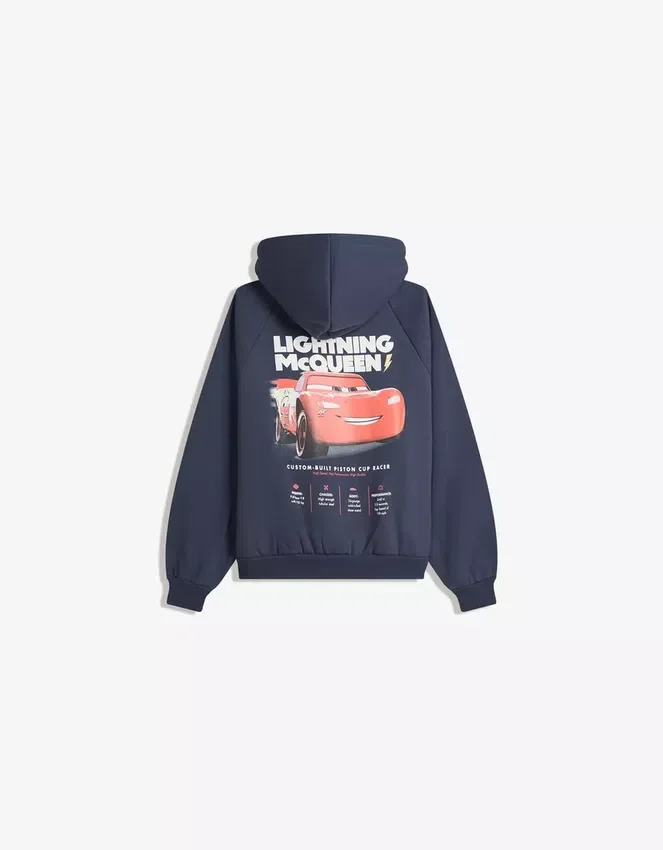 Sudadera con capucha Cars – Tops y bodies Sudadera con capucha Cars – Tops y bodies