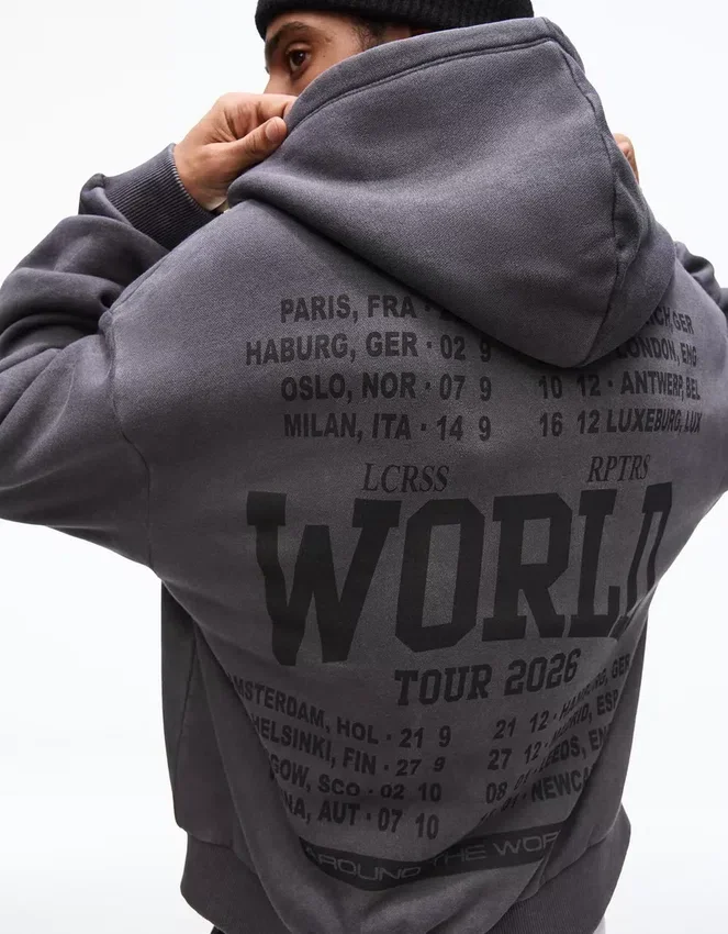 Sudadera con capucha de corte Fit estampada – Sudaderas y jerséis con capucha Sudadera con capucha de corte Fit estampada – Sudaderas y jerséis con capucha