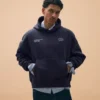 Sudadera con capucha de corte holgado y bordado – Sudaderas y jerséis con capucha Sudadera con capucha de corte holgado y bordado – Sudaderas y jerséis con capucha