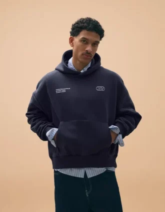 Sudadera con capucha de corte holgado y bordado – Sudaderas y jerséis con capucha Sudadera con capucha de corte holgado y bordado – Sudaderas y jerséis con capucha