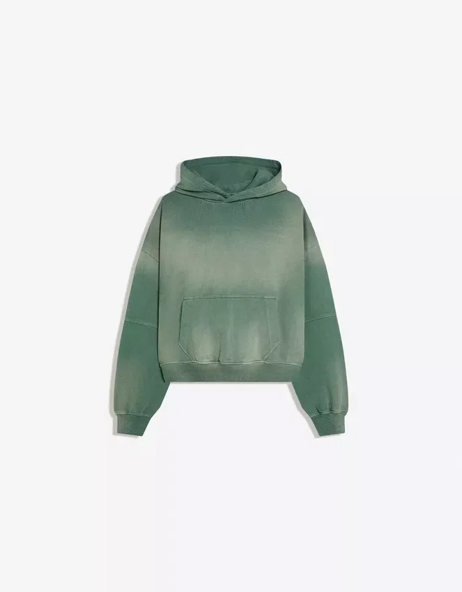 Sudadera con capucha de corte recto y efecto desgastado – Sudaderas y jerséis con capucha – Hombre Sudadera con capucha de corte recto y efecto desgastado – Sudaderas y jerséis con capucha – Hombre