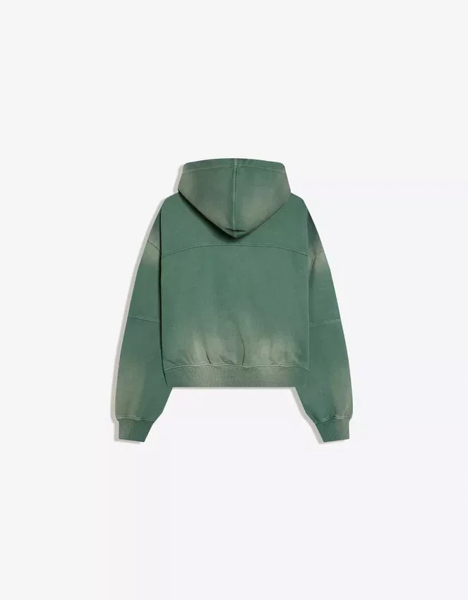 Sudadera con capucha de corte recto y efecto desgastado – Sudaderas y jerséis con capucha – Hombre Sudadera con capucha de corte recto y efecto desgastado – Sudaderas y jerséis con capucha – Hombre