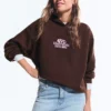 Sudadera con capucha estampada