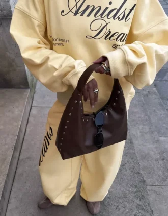 Sudadera con capucha estampada