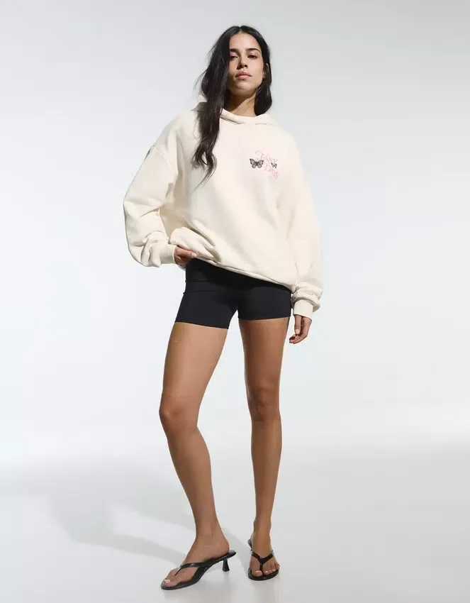 Sudadera con capucha estampada Sudadera con capucha estampada