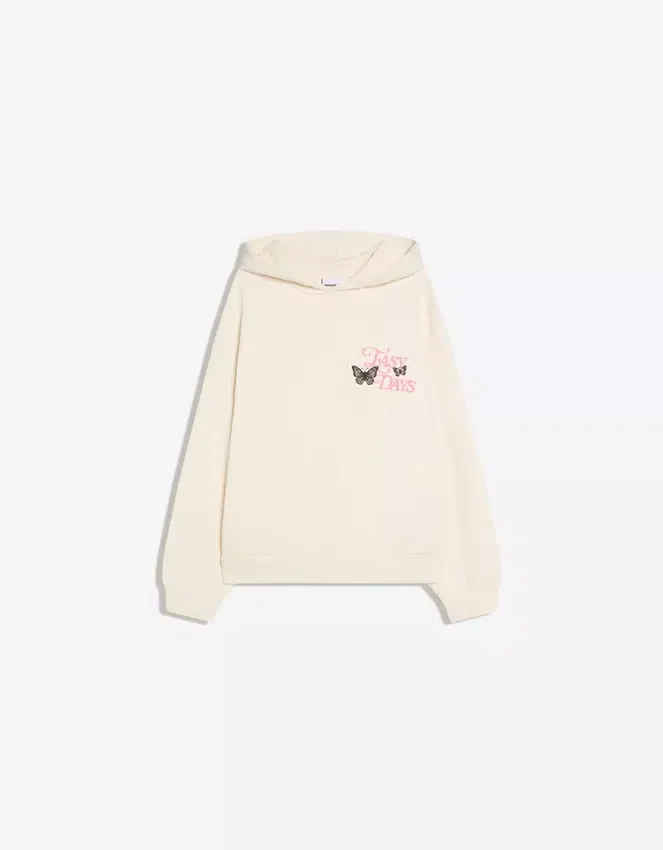 Sudadera con capucha estampada Sudadera con capucha estampada