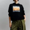 Sudadera con capucha estampada de Cardi B Sudadera con capucha estampada de Cardi B