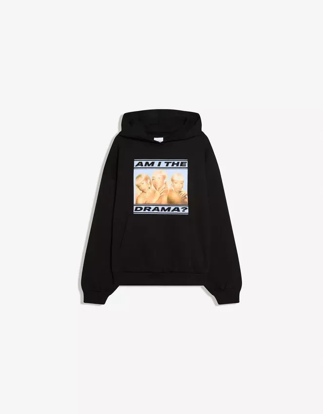 Sudadera con capucha estampada de Cardi B Sudadera con capucha estampada de Cardi B