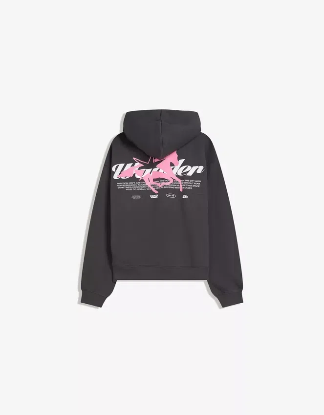 Sudadera con capucha estampada – Sudaderas y jerséis con capucha Sudadera con capucha estampada – Sudaderas y jerséis con capucha