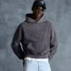 Sudadera con capucha Fit y efecto desgastado – Sudaderas y jerséis con capucha