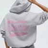 Sudadera con capucha Oversize estampada y cremallera Sudadera con capucha Oversize estampada y cremallera