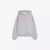 Sudadera con capucha Oversize estampada y cremallera Sudadera con capucha Oversize estampada y cremallera