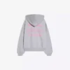 Sudadera con capucha Oversize estampada y cremallera Sudadera con capucha Oversize estampada y cremallera