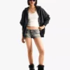 Sudadera con capucha Oversize y cremallera