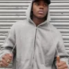 Sudadera con capucha y cremallera