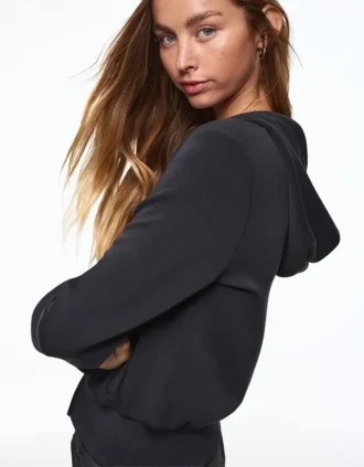 Sudadera con capucha y cremallera