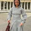 Sudadera con capucha y cremallera de cintura alta – #Bershkastyle – Mujer Sudadera con capucha y cremallera de cintura alta – #Bershkastyle – Mujer