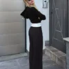 Pantalones Wide Leg suaves