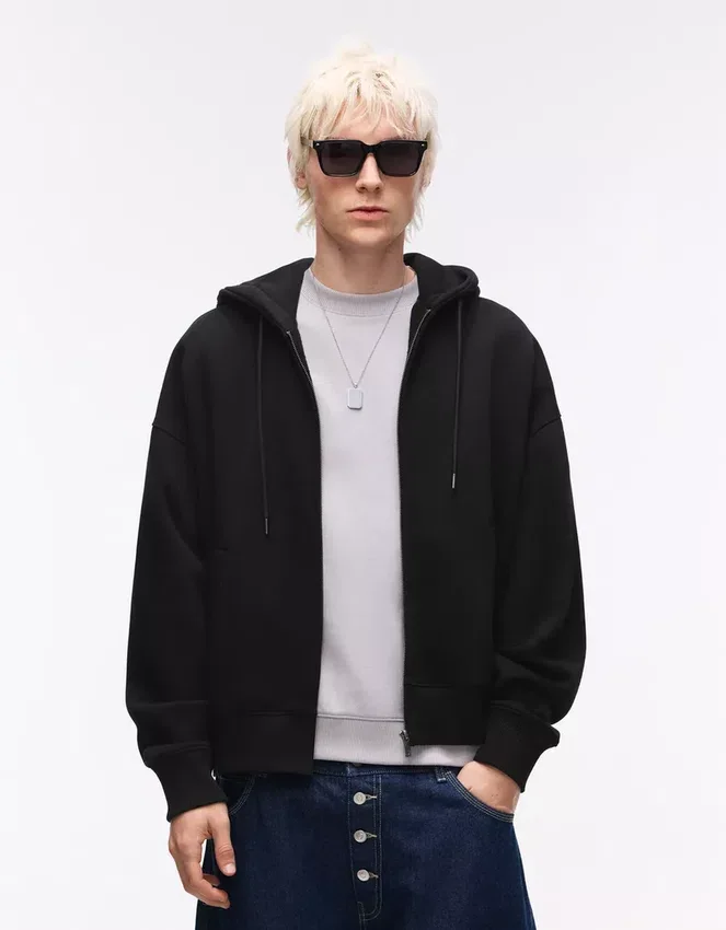 Sudadera con capucha y cremallera – Sudaderas y jerséis con capucha Sudadera con capucha y cremallera – Sudaderas y jerséis con capucha