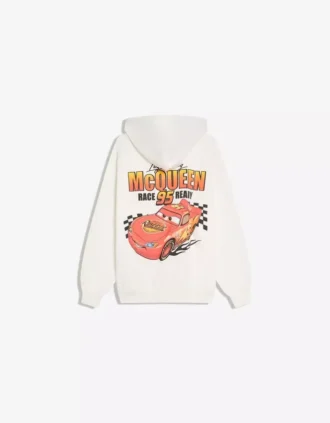 Sudadera con capucha y estampado de coches Sudadera con capucha y estampado de coches