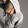 Sudadera con cremallera de corte holgado y estampado – Sudaderas y jerséis con capucha Sudadera con cremallera de corte holgado y estampado – Sudaderas y jerséis con capucha