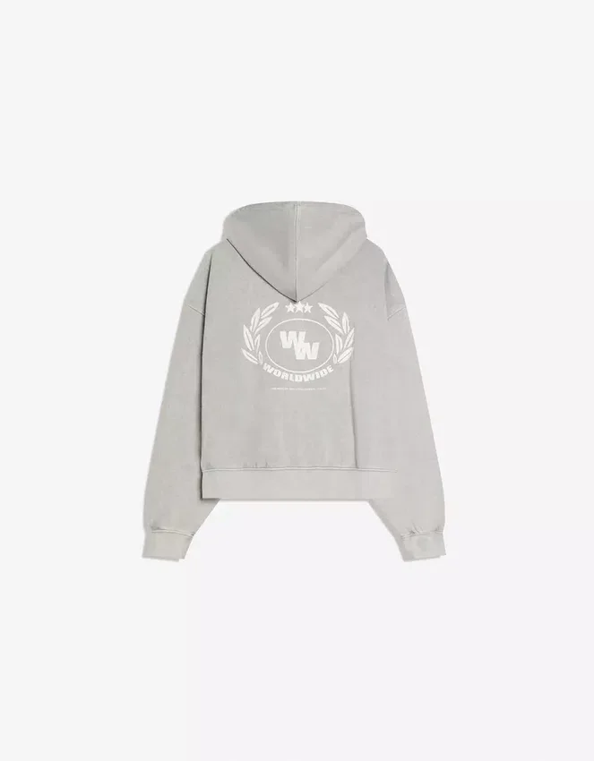 Sudadera con cremallera de corte holgado y estampado – Sudaderas y jerséis con capucha Sudadera con cremallera de corte holgado y estampado – Sudaderas y jerséis con capucha