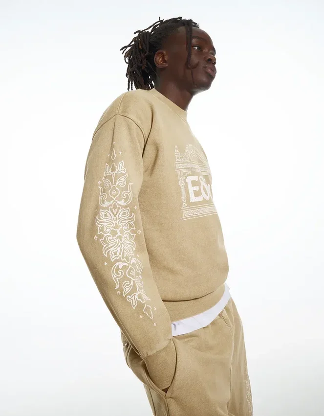 Sudadera con efecto lavado Aries X Bershka – Sudaderas y jerséis con capucha Sudadera con efecto lavado Aries X Bershka – Sudaderas y jerséis con capucha