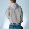 Sudadera corta con cremallera y corte Fit con estampado – Sudaderas y jerséis con capucha Sudadera corta con cremallera y corte Fit con estampado – Sudaderas y jerséis con capucha