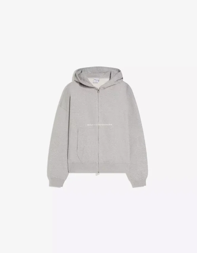 Sudadera corta con cremallera y corte Fit con estampado – Sudaderas y jerséis con capucha Sudadera corta con cremallera y corte Fit con estampado – Sudaderas y jerséis con capucha