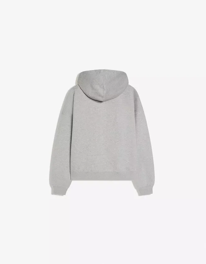 Sudadera corta con cremallera y corte Fit con estampado – Sudaderas y jerséis con capucha Sudadera corta con cremallera y corte Fit con estampado – Sudaderas y jerséis con capucha