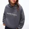 Sudadera estampada con capucha – Tops y bodies
