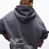 Sudadera estampada con capucha – Tops y bodies