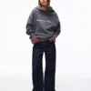 Sudadera estampada con capucha – Tops y bodies