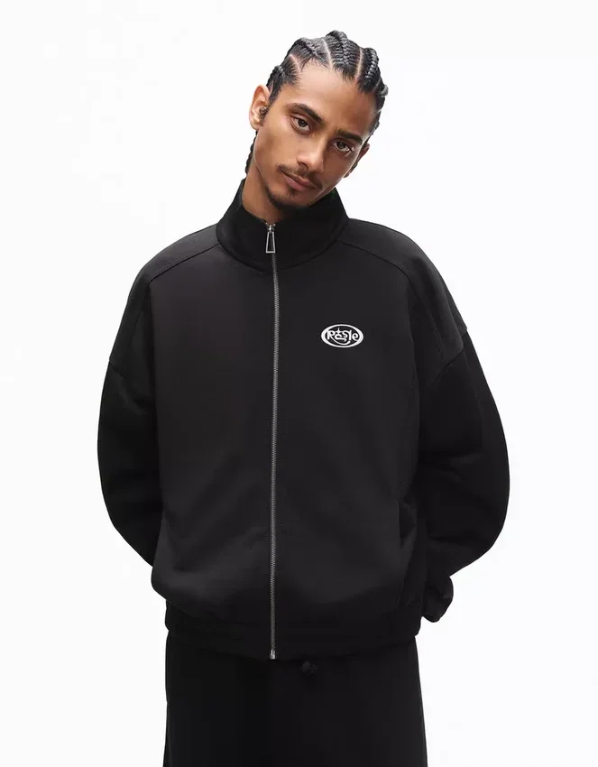 Sudadera estampada con cremallera – Sudaderas y jerséis con capucha – Hombre Sudadera estampada con cremallera – Sudaderas y jerséis con capucha – Hombre