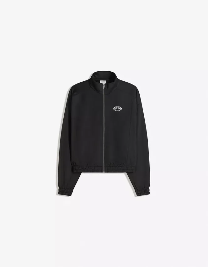 Sudadera estampada con cremallera – Sudaderas y jerséis con capucha – Hombre Sudadera estampada con cremallera – Sudaderas y jerséis con capucha – Hombre