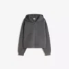 Sudadera oversize con cremallera y efecto neopreno Sudadera oversize con cremallera y efecto neopreno
