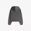 Sudadera oversize con cremallera y efecto neopreno Sudadera oversize con cremallera y efecto neopreno