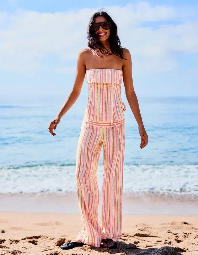 Top bandeau a rayas Top bandeau a rayas