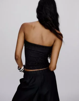 Top bandeau brillante Top bandeau brillante