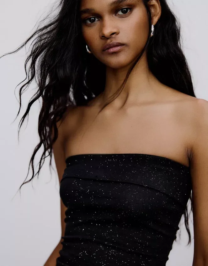 Top bandeau brillante Top bandeau brillante
