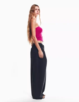 Top bandeau con fruncidos – Tops y bodies