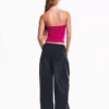 Top bandeau con fruncidos – Tops y bodies
