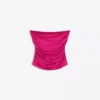Top bandeau con fruncidos – Tops y bodies