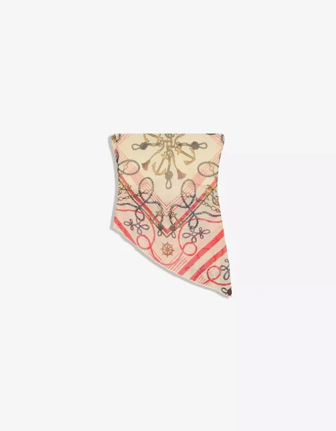 Top bandeau de tul Top bandeau de tul