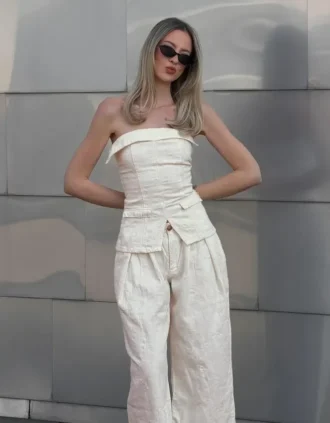 Top bandeau Denim – #Bershkastyle – Mujer Top bandeau Denim – #Bershkastyle – Mujer