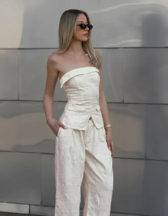 Top bandeau Denim – #Bershkastyle – Mujer Top bandeau Denim – #Bershkastyle – Mujer